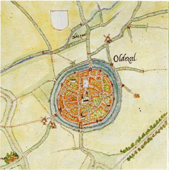 Oldenzaal, door Jacob van Deventer
